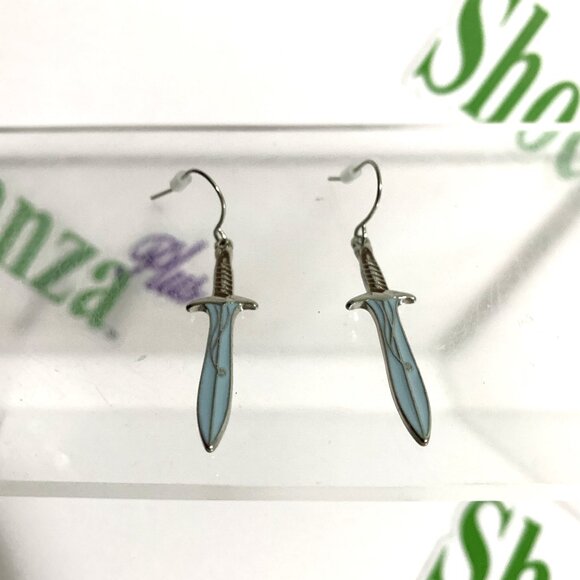 Neon Tuesday Earrings Lord Of The Rings Drops Sting Sword Jewelry Elves Hobbits - Picture 1 of 3